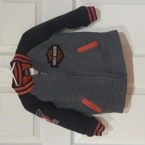 Toddler Harley Davidson Sherpa Lined Jacket